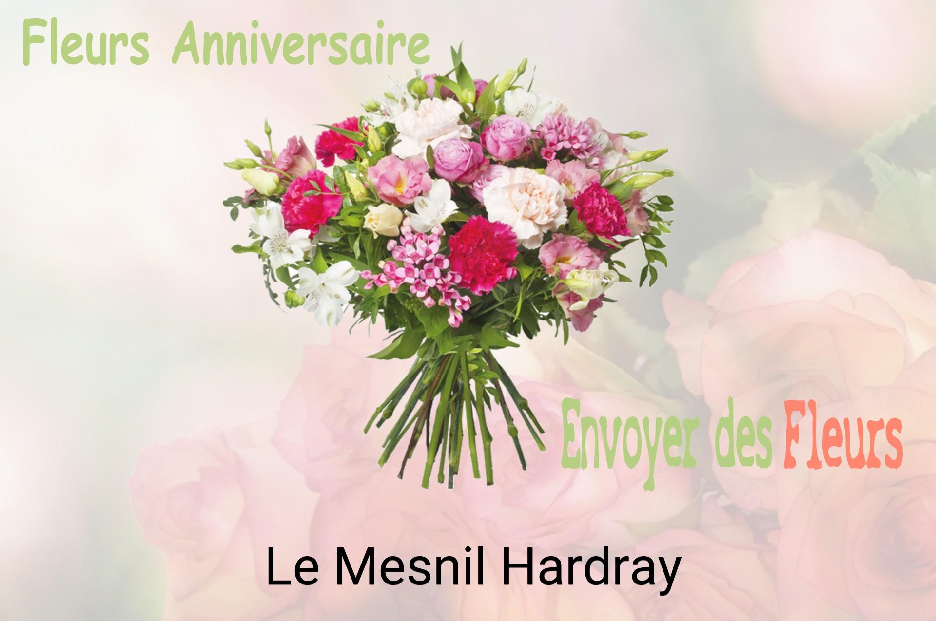 Bouquet de fleurs d’anniversaire livré à Le Mesnil-Hardray