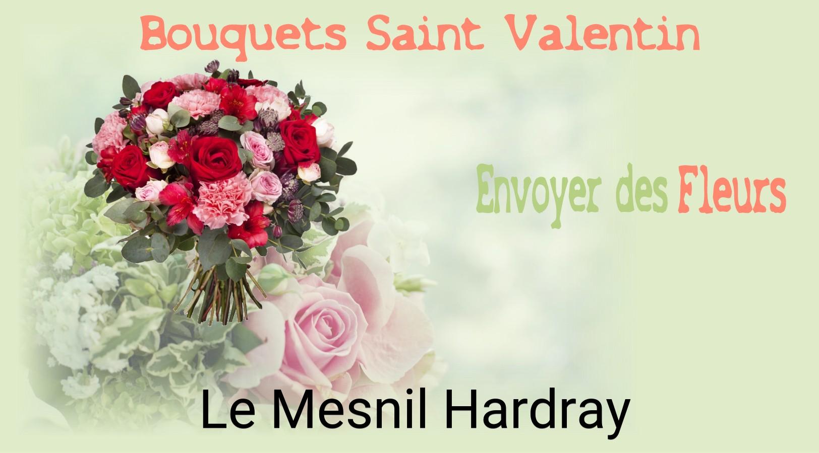 Roses de Saint-Valentin livrées à Le Mesnil-Hardray